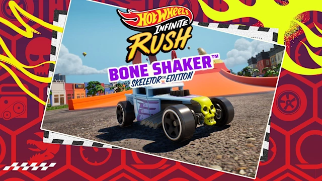 HOT WHEELS™ Infinite Rush - Bone Shaker™ Skeletor™ Edition