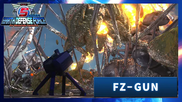 Air Raider Weapon: FZ-GUN