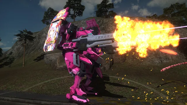 Air Raider Piloted Weapon: Combat Frame Phantasia Shield Nyx screenshot 2
