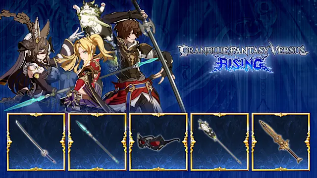 GBVSR - Weapon Skin Set: Battle Pass Pack 8