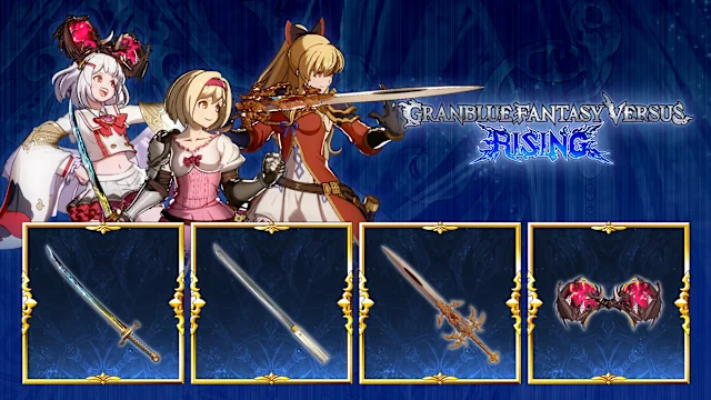 GBVSR - Weapon Skin Set: Battle Pass Pack 6