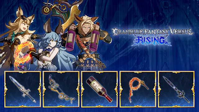 GBVSR - Weapon Skin Set: Battle Pass Pack 4