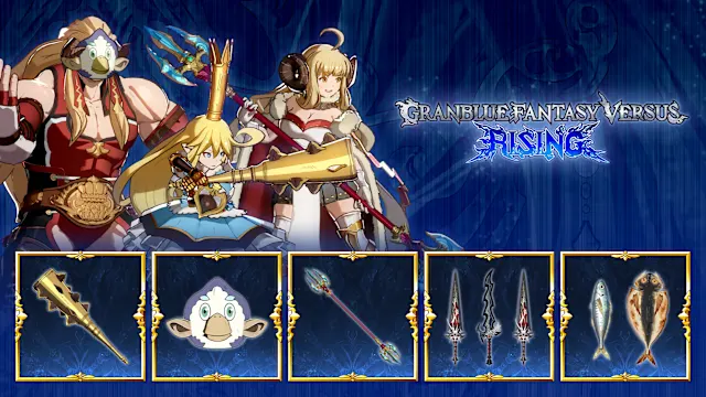 GBVSR - Weapon Skin Set: Battle Pass Pack 2