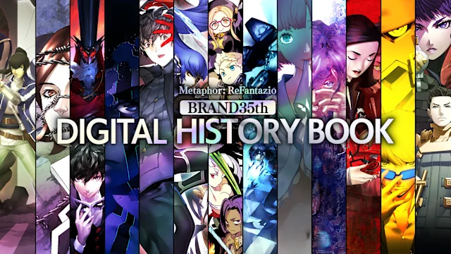 Atlus 35th Digital History Book