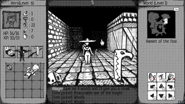 Drawngeon: Dungeons of Ink and Paper screenshot 4