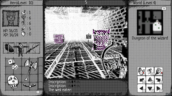 Drawngeon: Dungeons of Ink and Paper screenshot 3