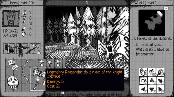 Drawngeon: Dungeons of Ink and Paper screenshot 10