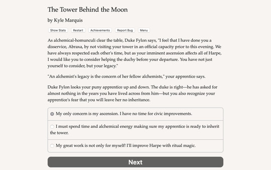 Tower Behind the Moon screenshot 2