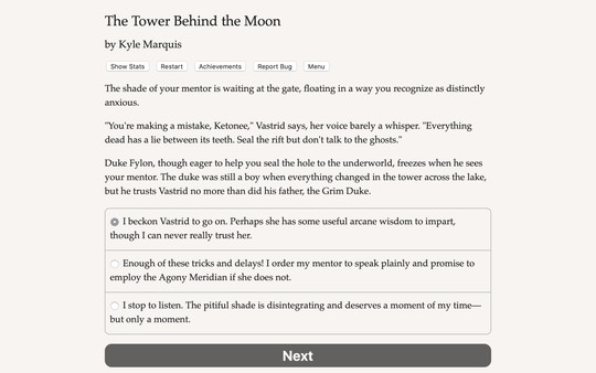 Tower Behind the Moon screenshot 1