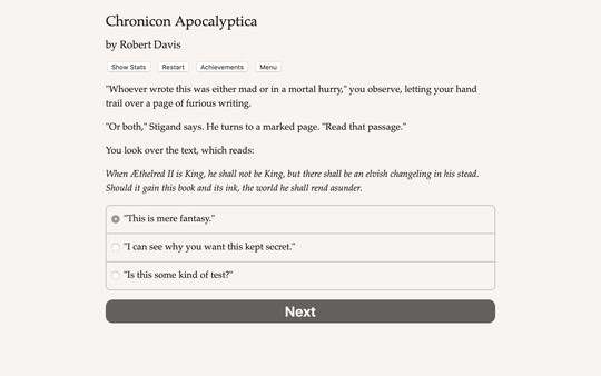 Chronicon Apocalyptica screenshot 1