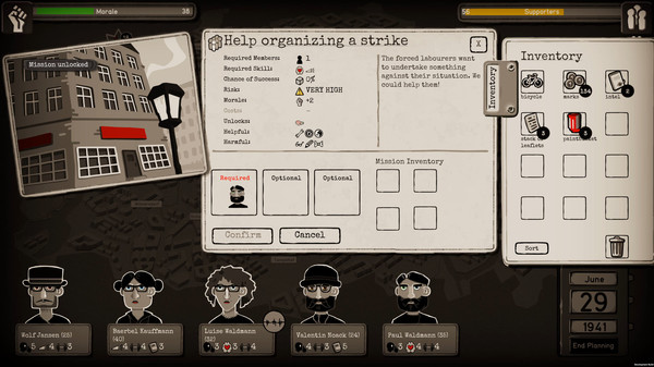 Through the Darkest of Times screenshot 2