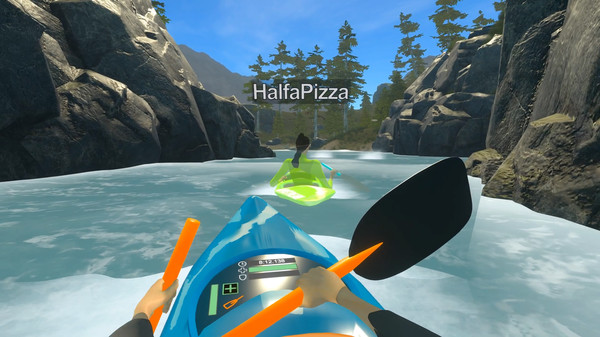 DownStream: VR Whitewater Kayaking screenshot 4