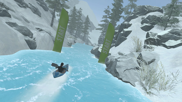 DownStream: VR Whitewater Kayaking screenshot 9
