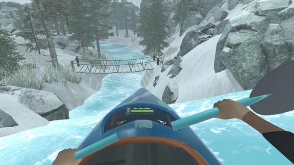 DownStream: VR Whitewater Kayaking screenshot 1