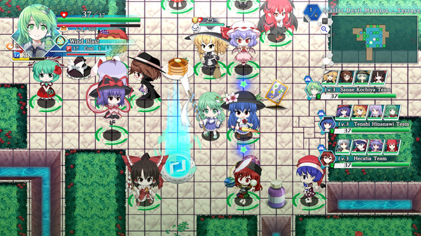 Touhou Genso Wanderer -Lotus Labyrinth R- screenshot 2