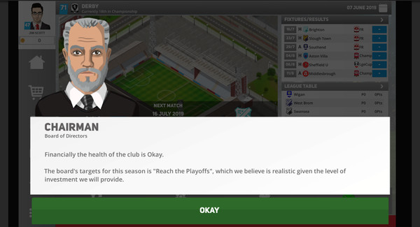 Club Soccer Director PRO 2020 screenshot 3