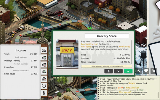 Timeflow – Life Sim screenshot 4