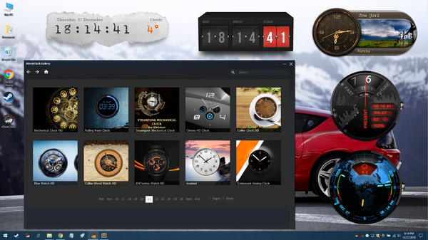 XDeskClock screenshot 2