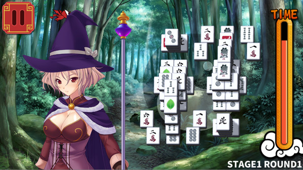Mahjong Strip Solitaire: Harem Guild screenshot 1
