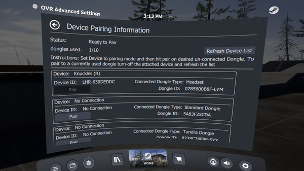 OVR Advanced Settings screenshot 9