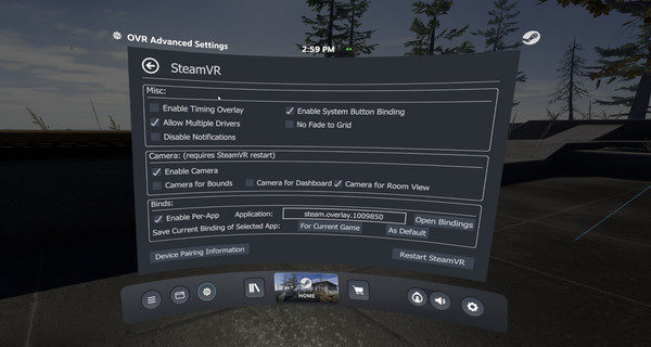 OVR Advanced Settings screenshot 5