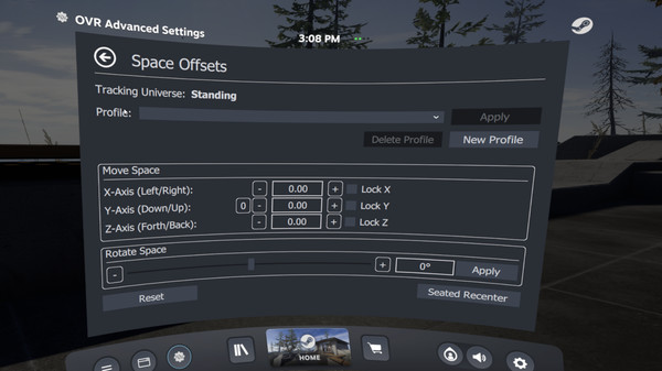 OVR Advanced Settings screenshot 4