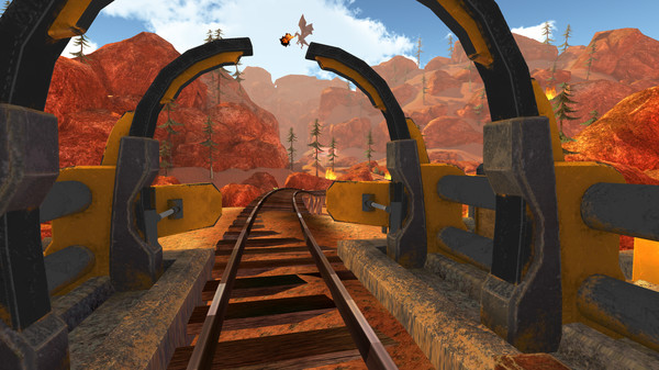 Dragon Roller Coaster HD screenshot 3