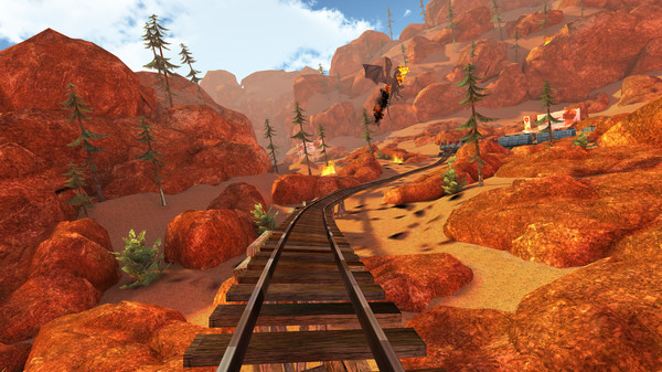 Dragon Roller Coaster HD screenshot 1