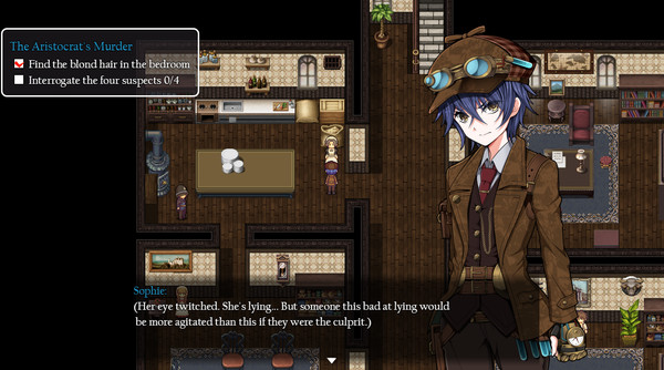 Detective Girl of the Steam City screenshot 1