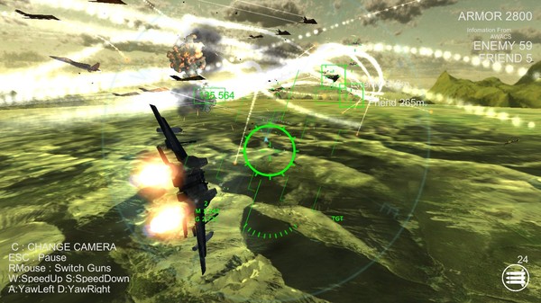 SkyGameChanger-AirCombat II- screenshot 4