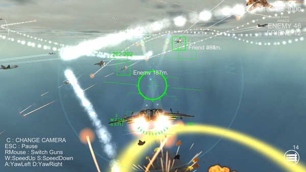 SkyGameChanger-AirCombat II- screenshot 10
