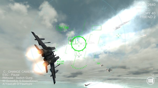 SkyGameChanger-AirCombat II- screenshot 12