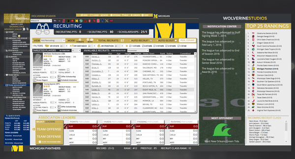 Draft Day Sports: College Football 2019 screenshot 6