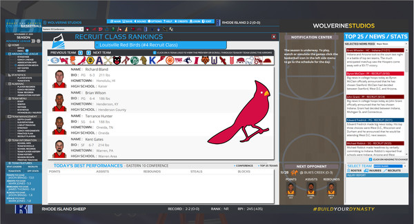 Draft Day Sports: College Basketball 2019 screenshot 6