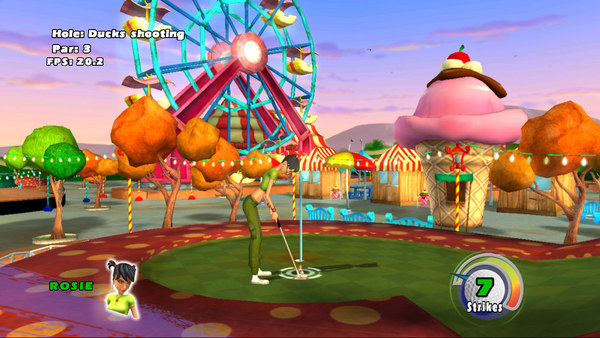 3D Ultra Minigolf Adventures screenshot 1