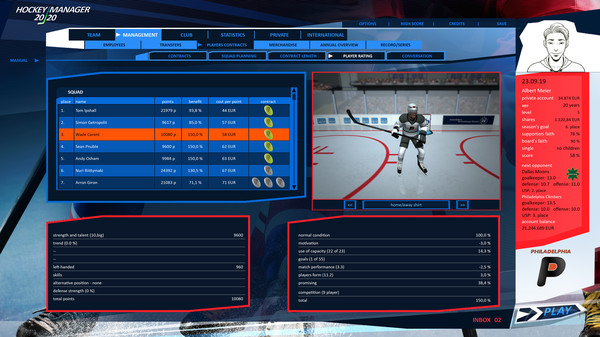 Hockey Manager 20|20 screenshot 8