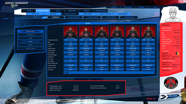 Hockey Manager 20|20 screenshot 4