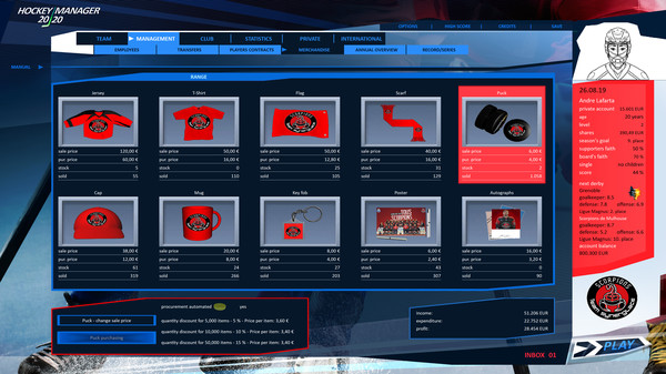 Hockey Manager 20|20 screenshot 12