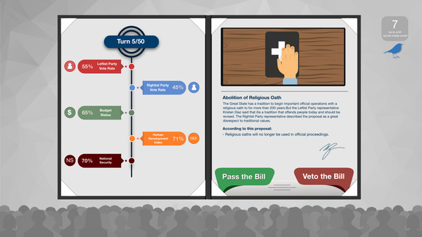 Balanced Politics Simulator screenshot 5
