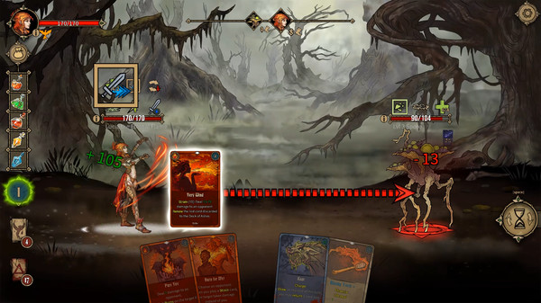 Deck of Ashes screenshot 1