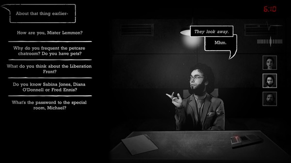 Interrogation: You will be deceived screenshot 1