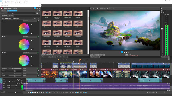 VEGAS Movie Studio 16 Platinum Steam Edition screenshot 1