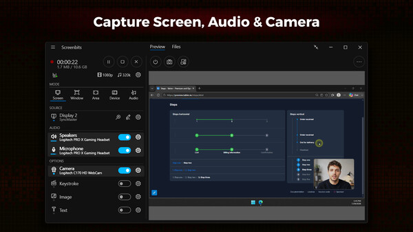Screenbits - Screen Recorder screenshot 3