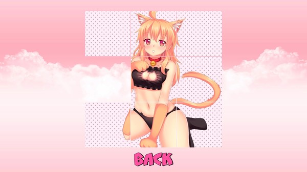 ECCHI NEKO GIRLS PUZZLE screenshot 2