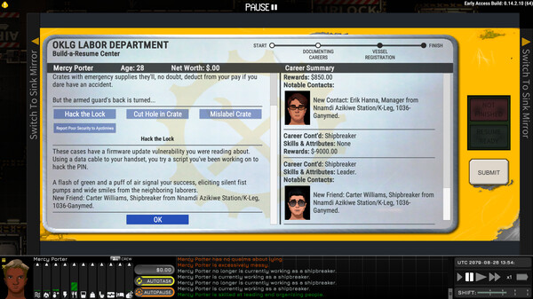 Ostranauts screenshot 11