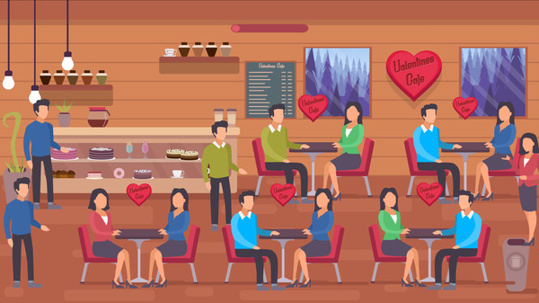 Valentines Cafe screenshot 7