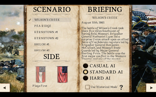 Great Battles of the American Civil War screenshot 1