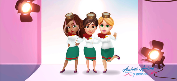 Amber's Airline - 7 Wonders screenshot 11
