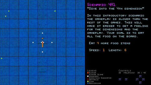 4DSnake screenshot 1