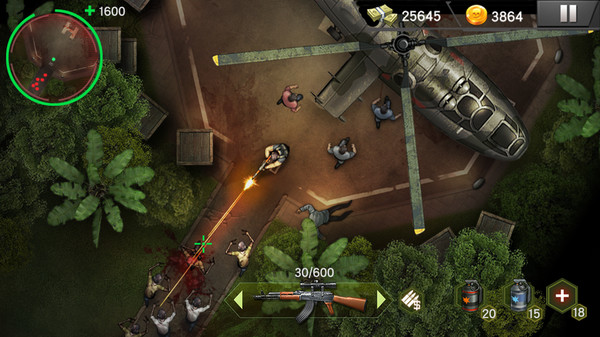 Zombie Shooter: Ares Virus screenshot 1
